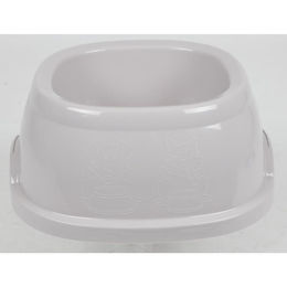 Produktbild von Stefanplast Futternapf für Hunde und Katzen Weiß 3L aus Kunststoff - 12 x 3 l