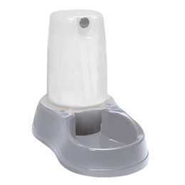 Produktbild von Stefanplast Wassernapf aus Kunststoff für Hunde und Katzen Grau 530 ml