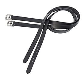 Steigbügelriemen Advanced-Curved Schwarz 1,5 m mit Edelstahl – Bild 1 von 1