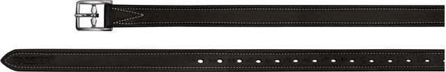 Steigbügelriemen Velvet Touch Deluxe aus Leder Schwarz 130 cm – Bild 1 von 1