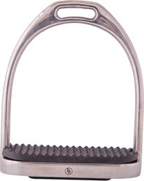 Produktbild von Steigbügel BR Equitation Fillis aus Edelstahl in Schwarz und Silber