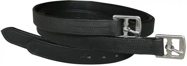 Steigbügelriemen Canter aus Leder in Braun oder Schwarz – Bild 1 von 1
