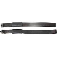 Produktbild von Steigbügelriemen Edix Saddles aus Leder in Schwarz oder Silber