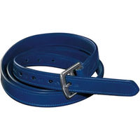 Produktbild von Steigbügelriemen Flags&Cup aus Nylon mit Lederüberzug in Blau