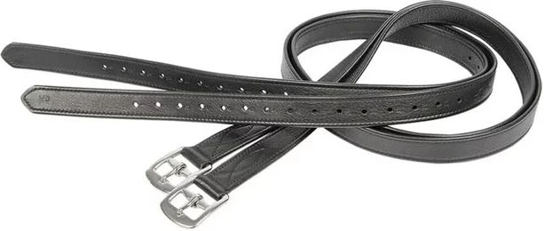 Steigbügelriemen Harry's Horse aus Leder in Schwarz - 135 cm – Bild 1 von 1