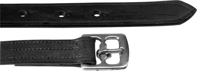 Produktbild von Steigbügelriemen Supreme aus Leder Schwarz 125 cm