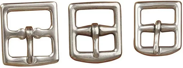 Produktbild von Steigbügelriemenschnalle T de T aus Edelstahl in Silber