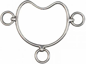 Produktbild von Steiger Gebiss Tattini aus Edelstahl in Silber