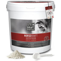 Produktbild von Steinkraft HORSEKRAFT Zeolith Pulver PUR zur Unterstützung von Verdauung und Haut & Fell für Pferde 7,5 kg