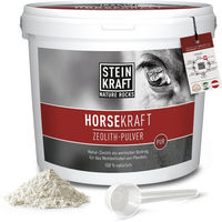 Produktbild von Steinkraft HORSEKRAFT Zeolith Pulver PUR zur Verdauungshilfe für Pferde 3 kg