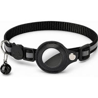 Produktbild von StellarLuma Reflektierendes Katzenhalsband mit Tracker-Halter für AirTag GPS und Glöckchen