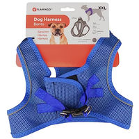 Produktbild von Step&GO BENTO Hundegeschirr aus Nylon Blau XXL 56-62cm