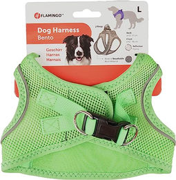 Produktbild von Step&GO BENTO Hundegeschirr Flamingo Grün Größe L 42-46cm