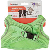 Produktbild von Step&GO BENTO Hundegeschirr Flamingo Grün Größe L 42-46cm