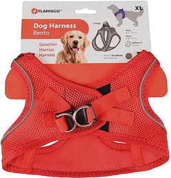 Produktbild von Step&GO BENTO Hundegeschirr Flamingo Rot XL 49-54cm