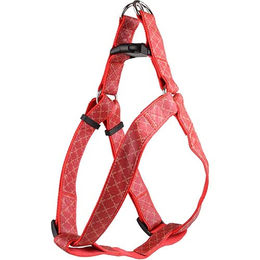 Produktbild von Step&GO Odin Hundegeschirr Flamingo Rot Größe M 45-60cm aus Polyester