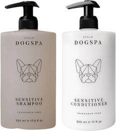 Produktbild von STHLM DOGSPA Fellpflege Shampoo und Conditioner Set für Hunde mit empfindlicher Haut - 520 ml