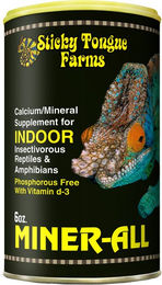 Produktbild von Sticky Tongue Farms Miner-All Indoor Futter für Reptilien und Frösche 171 g