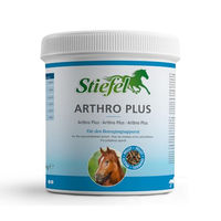 Produktbild von Stiefel Arthro Plus Nahrungsergänzungsmittel für Pferde zur Unterstützung der Gelenke mit Grünlippmuschelpulver und Vitaminen 1kg - 1 kg