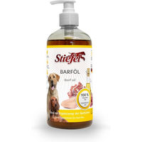 Produktbild von Stiefel Barföl Hund Nahrungsergänzung für Haut Fell und Immunsystem 500 ml