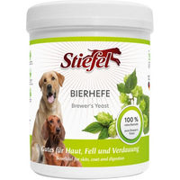 Produktbild von Stiefel Bierhefe für Hunde zur Unterstützung von Haut, Fell und Verdauung 500g