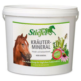 Stiefel Kräuter-Mineral Pferdefutter Mineralfutter mit Kräutern und Vitaminen 2,5 kg - 2,5 kg – Bild 1 von 8