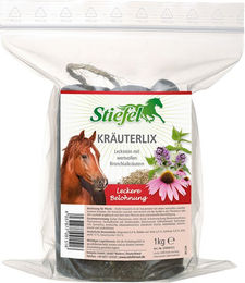 Stiefel Kräuterlix Leckstein für Pferde mit Bronchialkräutern 1 kg - 1 kg – Bild 1 von 8