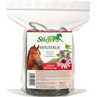 Produktbild von Stiefel Kräuterlix Leckstein für Pferde mit Bronchialkräutern 1 kg - 1 kg