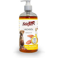 Produktbild von Stiefel Lachsöl für Hunde zur Unterstützung von Haut, Fell und Immunsystem 500 ml