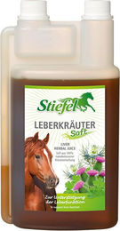 Stiefel Leberkräutersaft für Pferde zur Unterstützung der Leberfunktion 1 l - 1 l – Bild 1 von 13