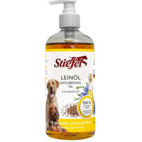 Produktbild von Stiefel Leinöl für Hunde 500 ml naturreines Öl für Haut Fell und Verdauung