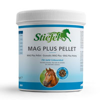 Produktbild von Stiefel Mag Plus Pellet Nahrungsergänzung mit Magnesium und Vitaminen 1 kg - 1 kg