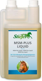 Stiefel MSM-Plus Liquid für Pferde zur Unterstützung von Gelenken sowie Haut und Fell 1 l - 1 l – Bild 1 von 3