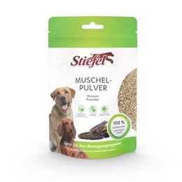 Stiefel Muschelpulver für Hunde zur Unterstützung der Gelenke 100g – Bild 1 von 12