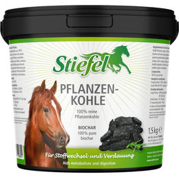 Stiefel Pflanzenkohle Pulver zur Unterstützung der Verdauung für Pferde 1,5 kg - 1,5 kg – Bild 1 von 12