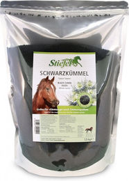 Stiefel Schwarzkümmelsamen Einzelfuttermittel für Pferde 1,5kg - 1,5 kg – Bild 1 von 5