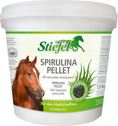 Stiefel Spirulina Pellets zur Unterstützung des Muskelaufbaus für Pferde 1,5 kg - 1,5 kg – Bild 1 von 3