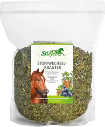 Stiefel Stoffwechselkräuter für Pferde 1 kg naturbelassene Kräutermischung zur Unterstützung von Stoffwechsel und Gewichtskontrolle - 1 kg – Bild 1 von 13