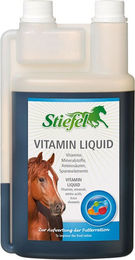 Stiefel Vitamin Liquid Pferdefutterzusatz mit Vitaminen und Spurenelementen 1 l - 1 l – Bild 1 von 7