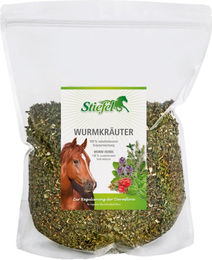 Stiefel Wurmkräuter für Pferde 1 kg naturbelassene Kräutermischung zur Unterstützung der Magen-Darm-Verdauung - 1 kg – Bild 1 von 13