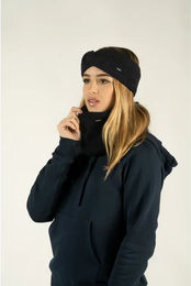 Produktbild von Stirnband Damen Flags&Cup Hollola Schwarz aus Polyester