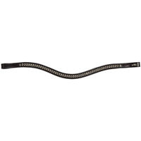 Produktbild von Stirnband Diamond Select aus Leder in Schwarz