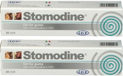 Produktbild von Stomodine Gel zur Zahnpflege für Hunde und Katzen 60 ml