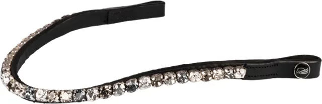 Strass-Horse Crown Supreme Modello Shade Trense aus Kunstleder in Schwarz – Bild 1 von 1