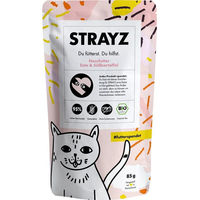 Produktbild von STRAYZ Bio Hundefutter Ente und Süßkartoffel 14x85g