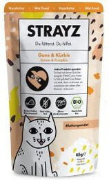 Produktbild von STRAYZ Bio Hundepaté Gans und Kürbis 14x85g - 14 x 85 g