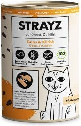 Produktbild von STRAYZ Bio Hundepaté Gans und Kürbis 6x400g - 6 x 400 g