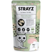Produktbild von STRAYZ Bio Hundepaté Huhn und Zucchini 14x85g hypoallergen - 14 x 85 g