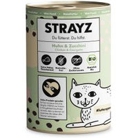 Produktbild von STRAYZ Bio Hundepaté Huhn und Zucchini 6x400g - 6 x 400 g