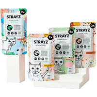 Produktbild von STRAYZ BIO Katzen Nassfutter Probierpaket mit Gans Ente Huhn und Lachs 8x85g - 8 x 85 g